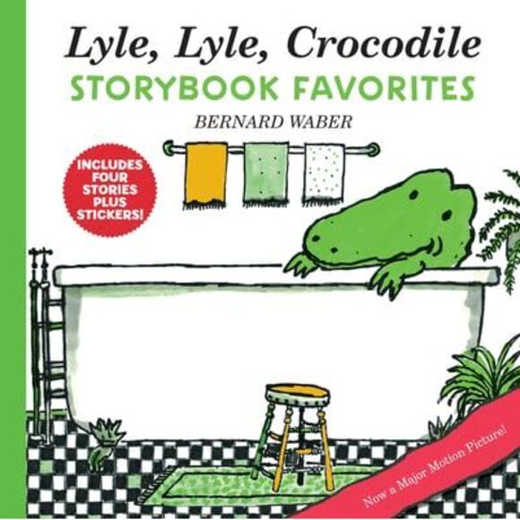 Lyle, Lyle, Crocodile Storybook Favorites: 4 Complete Books Plus Stickers! -- Be - Picture 3 of 3